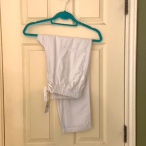 LOFT stylish lightweight cinched waist pants